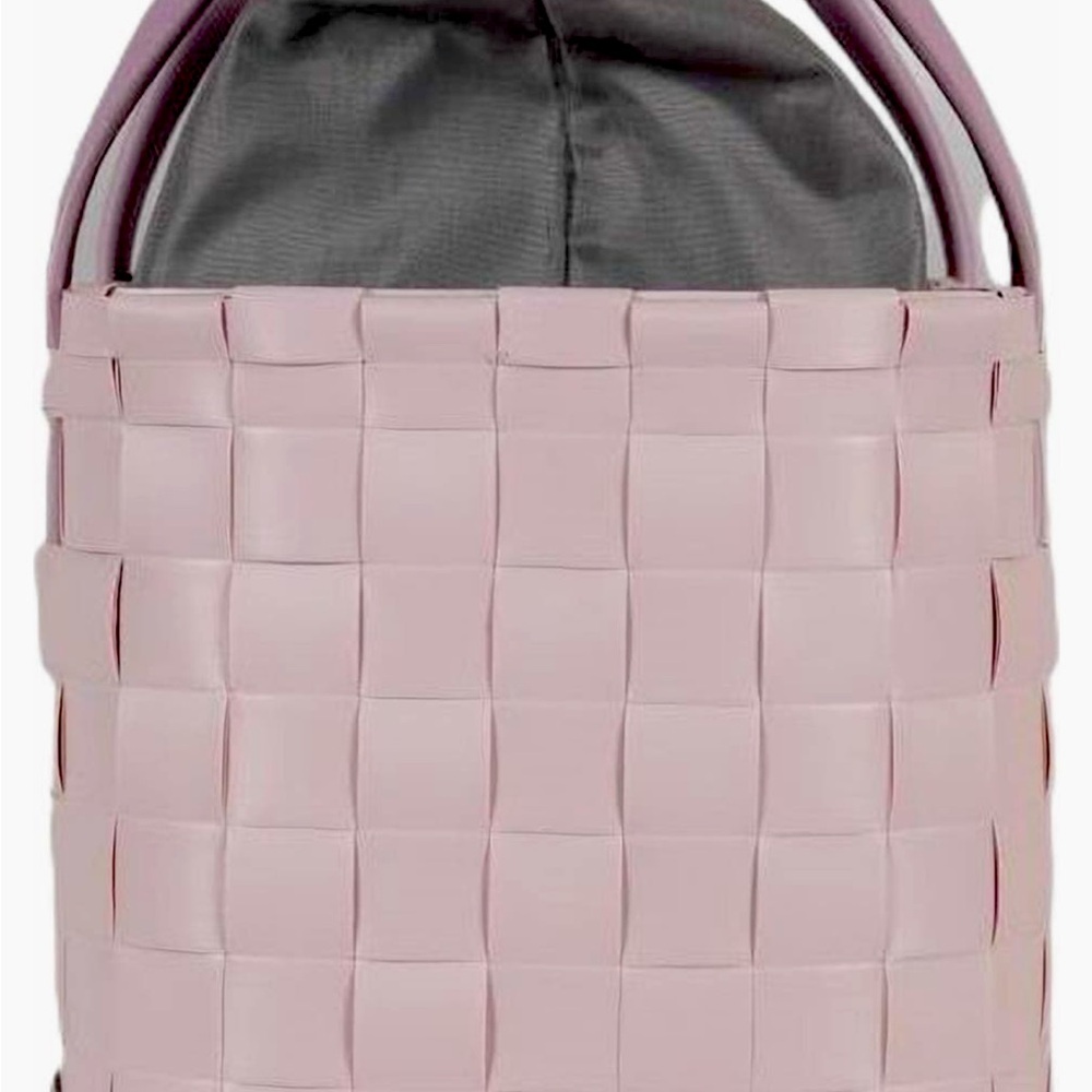 Handed By Deluxe Shopper Tote Soft Lilac Rare | made with Recycled material NWT - Picture 16 of 16